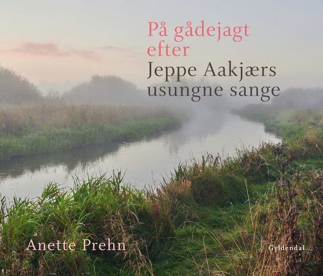 Book cover for På gådejagt efter Jeppe Aakjærs usungne sange