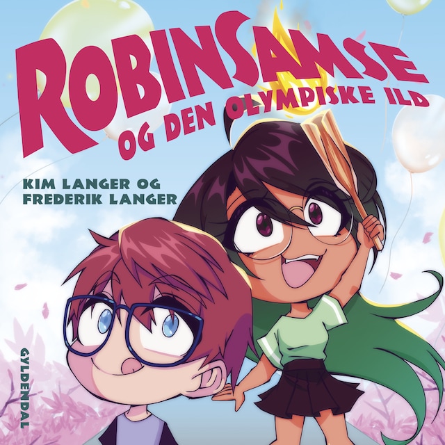 Book cover for RobinSamse og den Olympiske Ild