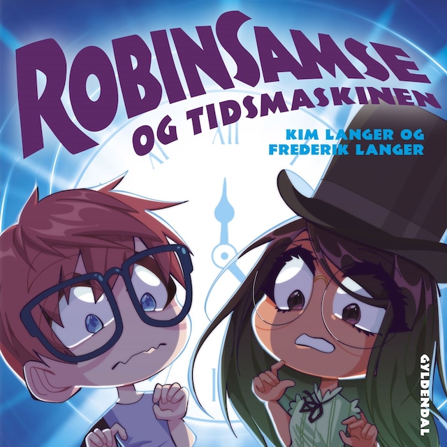 Book cover for RobinSamse og tidsmaskinen