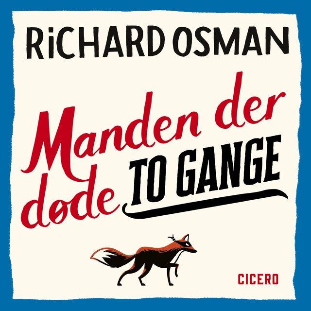 Book cover for Manden der døde to gange