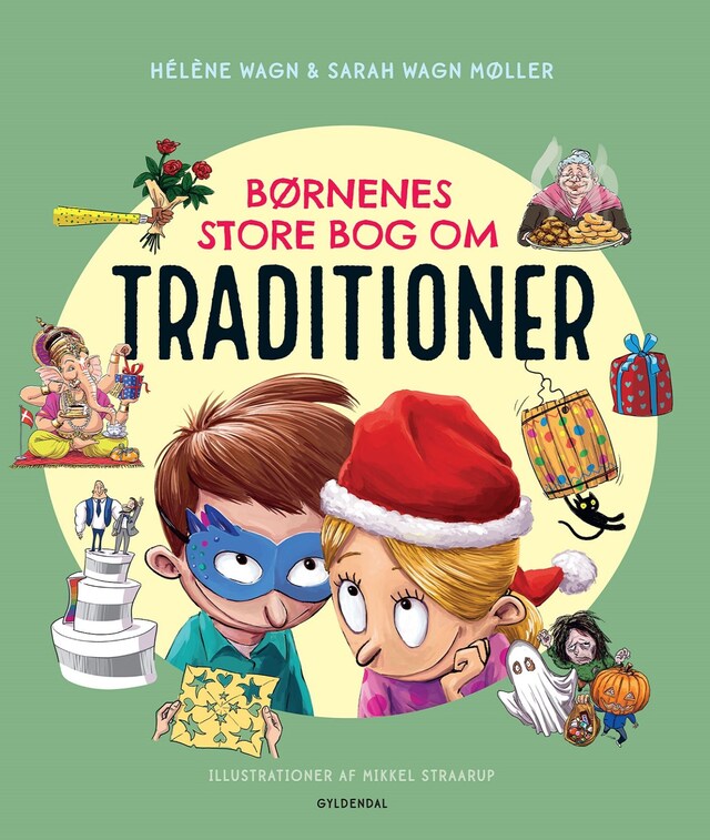 Buchcover für Børnenes store bog om traditioner  - Lyt&læs