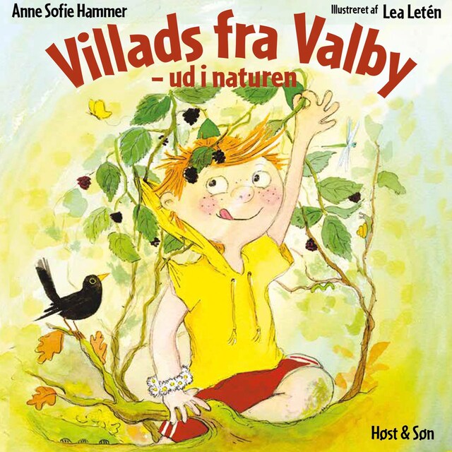 Book cover for Villads fra Valby - ud i naturen