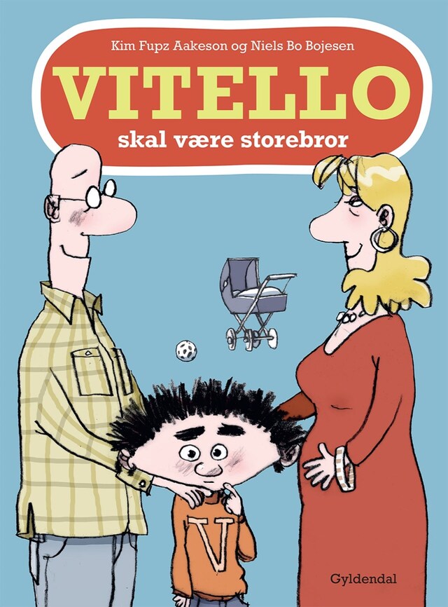 Couverture de livre pour Vitello skal være storebror - Lyt&læs