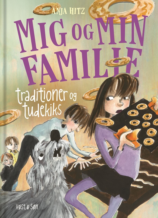 Portada de libro para Mig og min familie. Traditioner og tudekiks