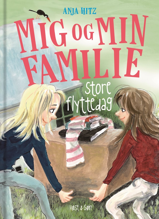 Buchcover für Mig og min familie. Store flyttedag