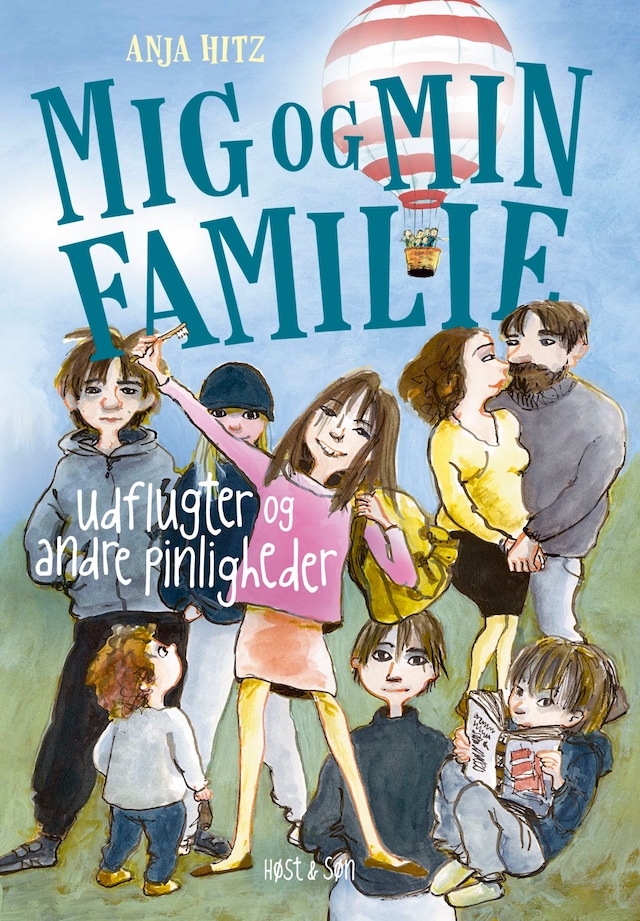 Book cover for Mig og min familie. Udflugter og andre pinligheder