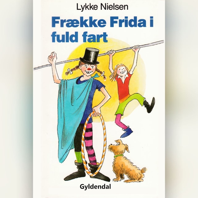 Book cover for Frække Frida i fuld fart