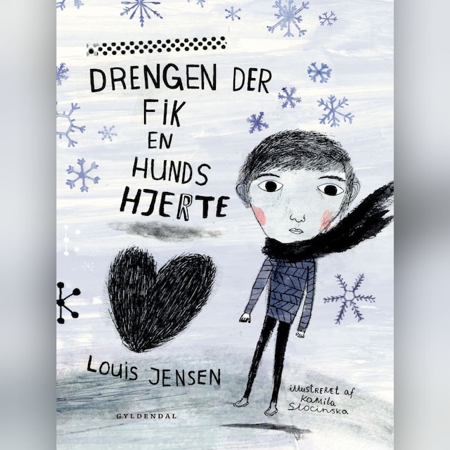 Book cover for Drengen der fik en hunds hjerte