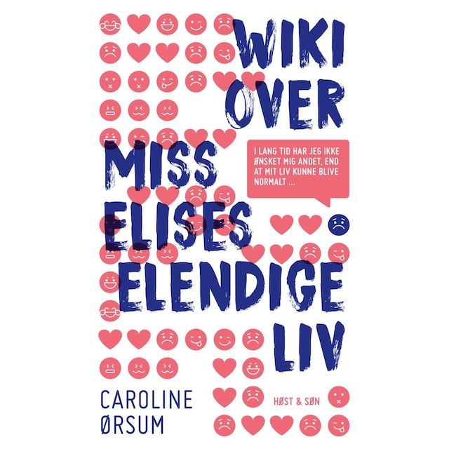 Book cover for Wiki over Miss Elises elendige liv