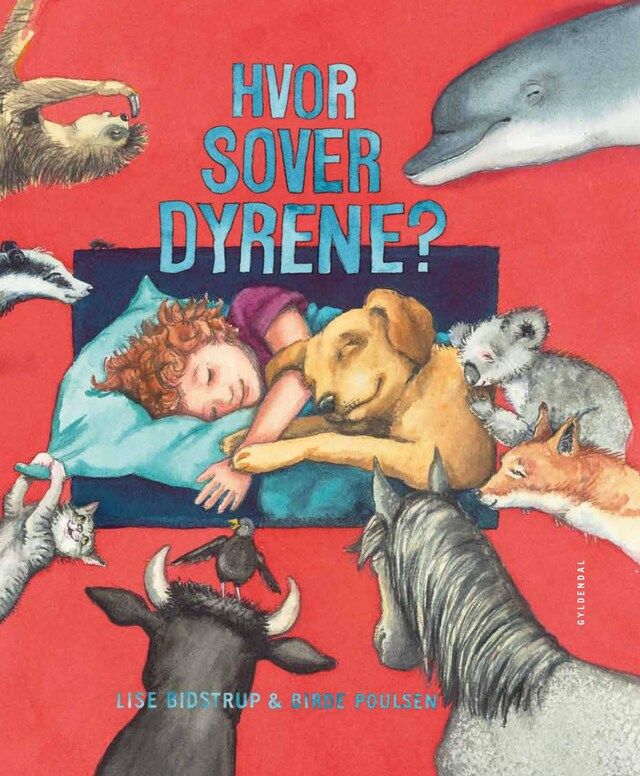 Book cover for Hvor sover dyrene?