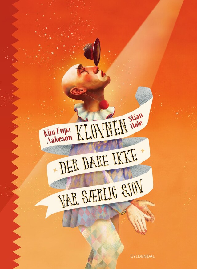 Portada de libro para Klovnen der bare ikke var særlig sjov