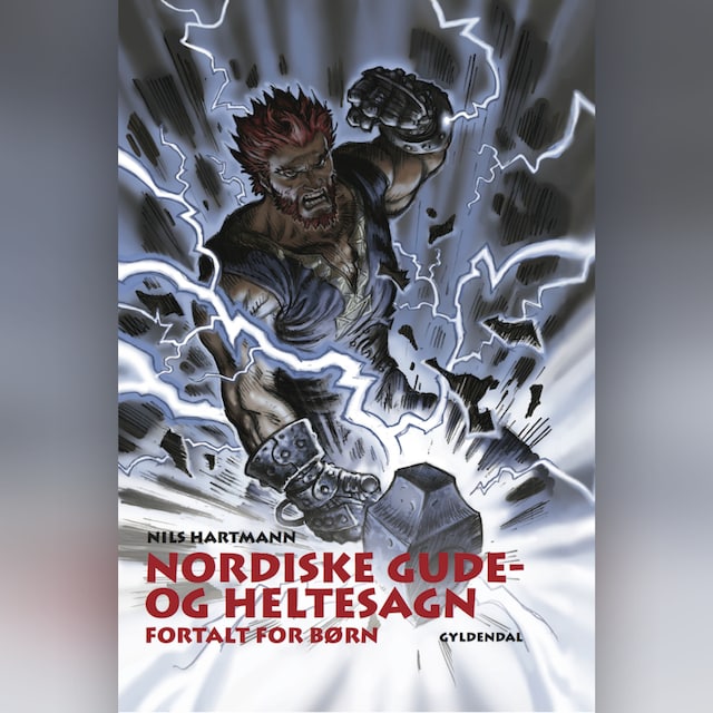 Book cover for Nordiske gude- og heltesagn fortalt for børn
