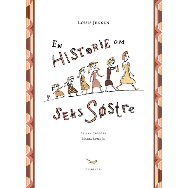 Couverture de livre pour En historie om seks søstre