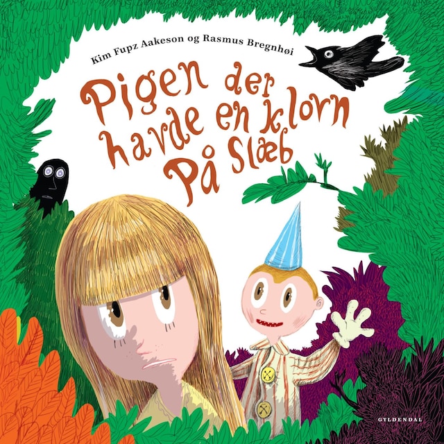 Book cover for Pigen der havde en klovn på slæb