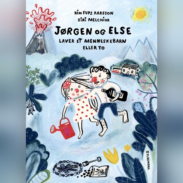 Portada de libro para Jørgen og Else laver et menneskebarn eller to