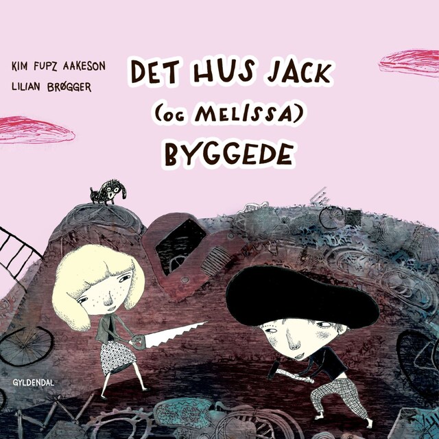 Buchcover für Det hus Jack (og Melissa) byggede