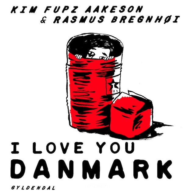 Book cover for I love you danmark