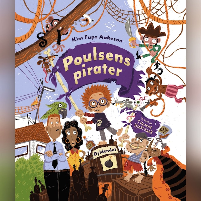 Boekomslag van Poulsens Pirater