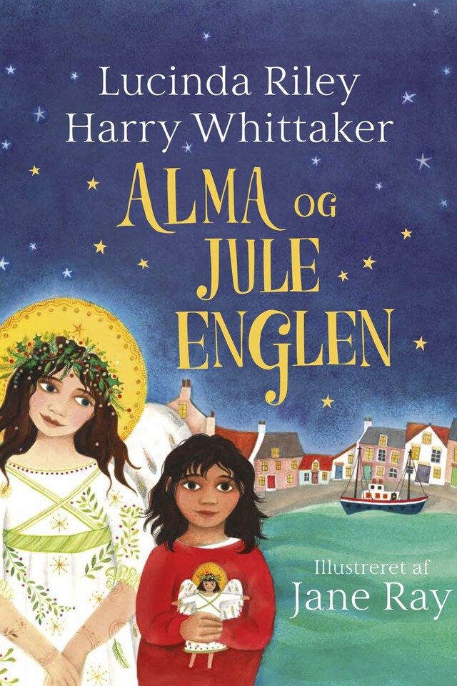 Book cover for Alma og juleenglen