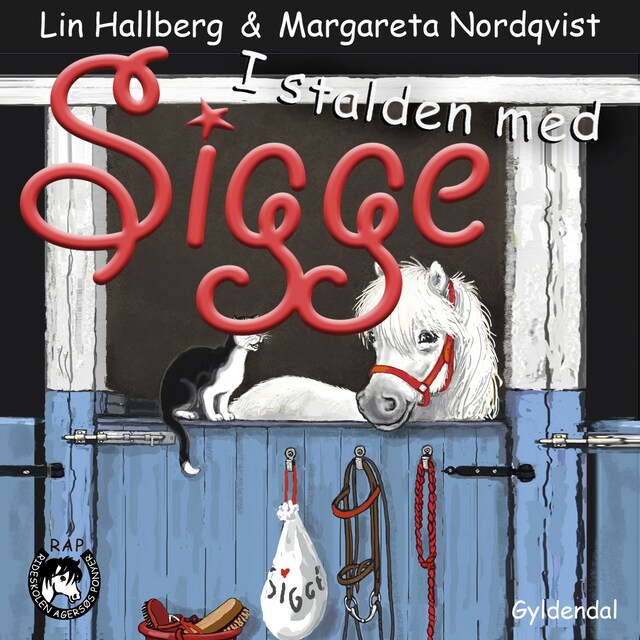 Book cover for RAP-klubben 18 - I stalden med Sigge