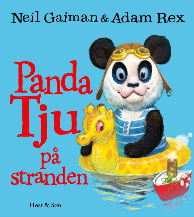 Book cover for Panda Tju på stranden
