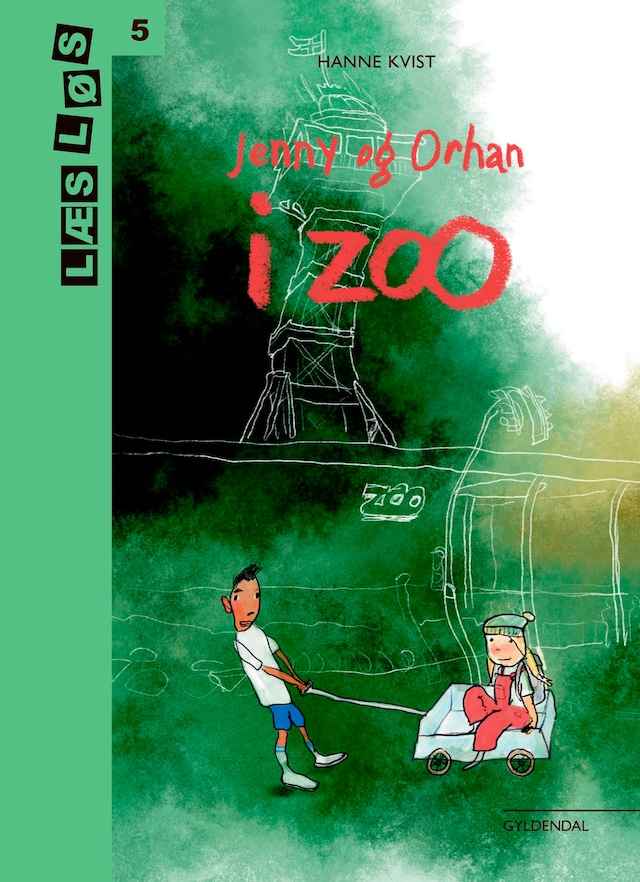 Boekomslag van Jenny og Orhan i zoo