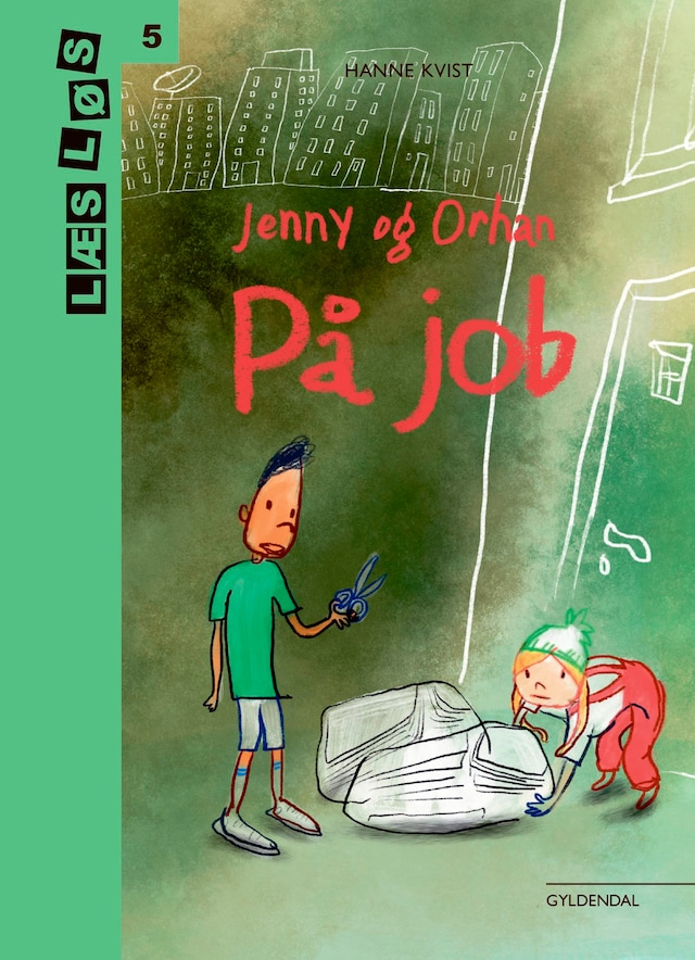 Buchcover für Jenny og Orhan på job