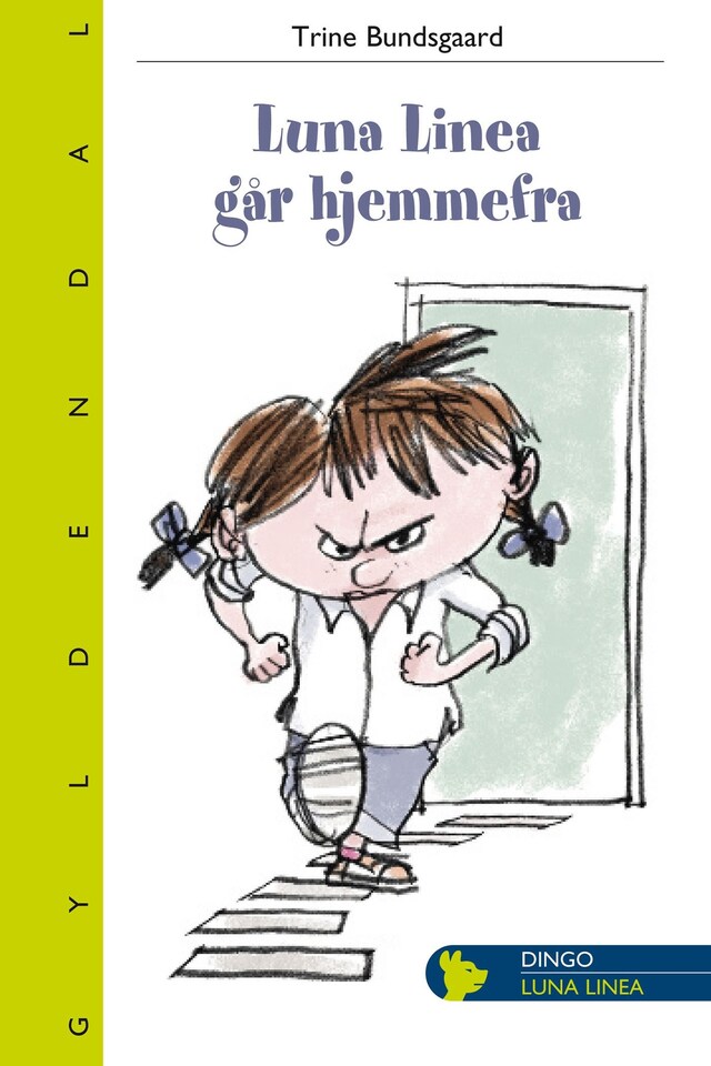 Copertina del libro per Luna Linea går hjemmefra