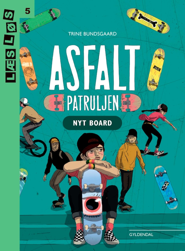 Book cover for Asfaltpatruljen. Nyt board