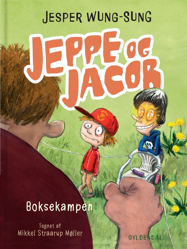 Couverture de livre pour Jeppe og Jacob - Boksekampen