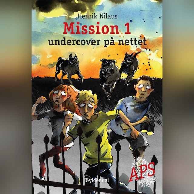 Buchcover für Mission 1 - Undercover på nettet