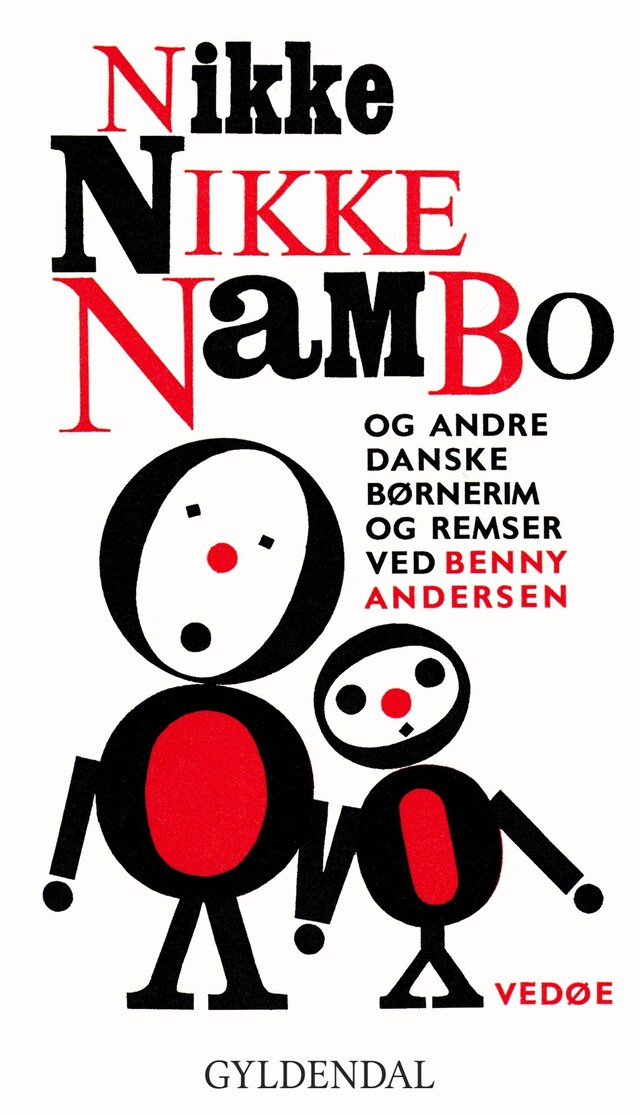 Buchcover für Nikke nikke nambo og andre danske børnerim og remser