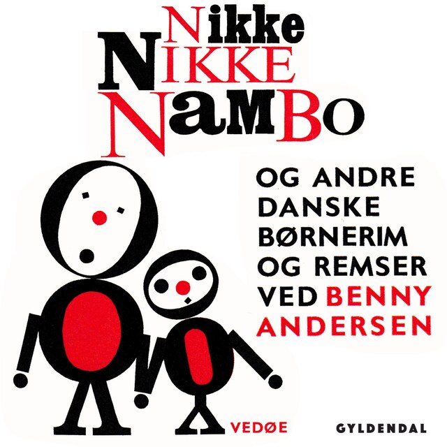 Book cover for Nikke nikke nambo og andre danske børnerim og remser