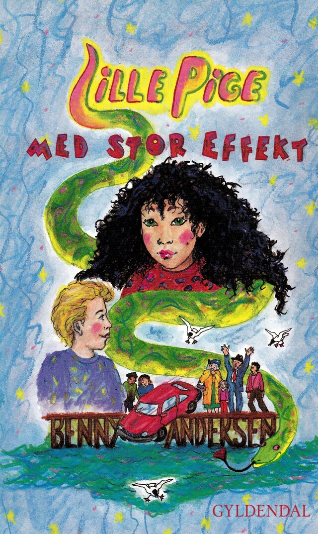 Book cover for Lille pige med stor effekt