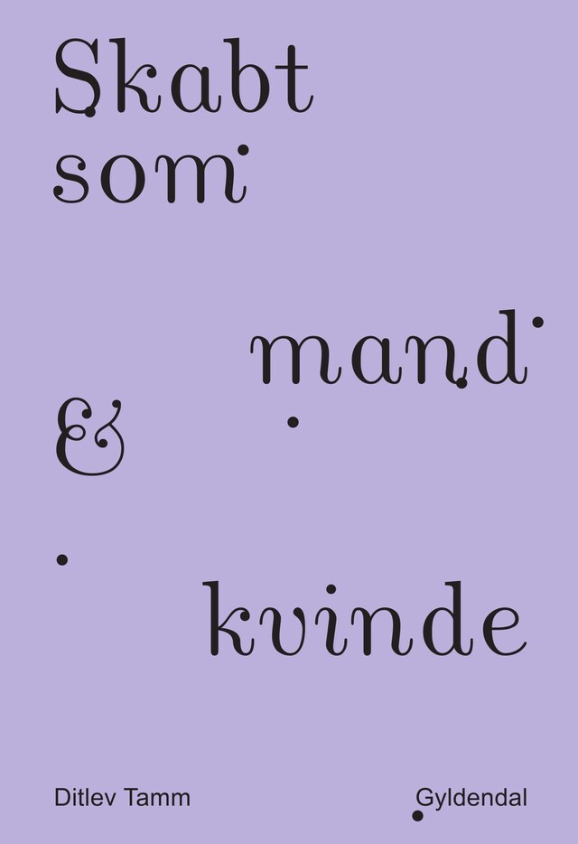 Okładka książki dla Skabt som mand & kvinde