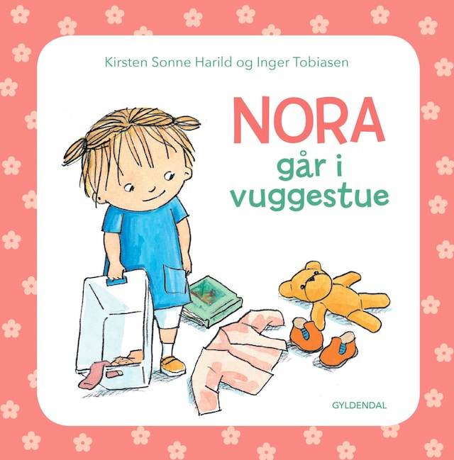 Portada de libro para Nora går i vuggestue