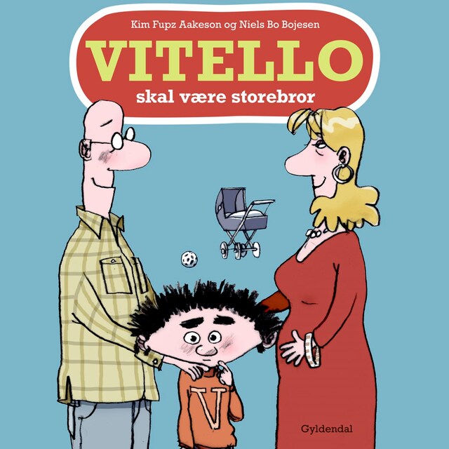 Couverture de livre pour Vitello skal være storebror