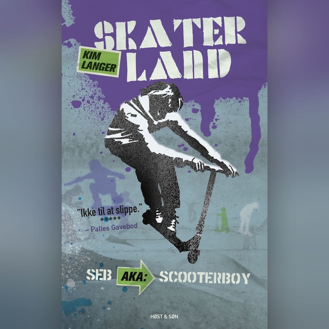 Boekomslag van Skaterland - Seb aka Scooterboy