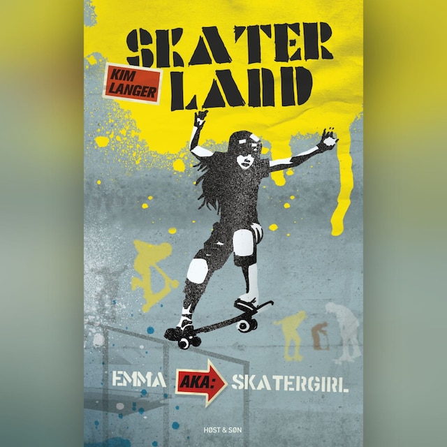 Boekomslag van Skaterland - Emma aka Skatergirl