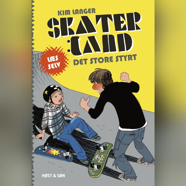 Bokomslag for Skaterland - Det store styrt