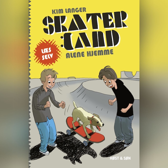 Book cover for Skaterland - Alene hjemme