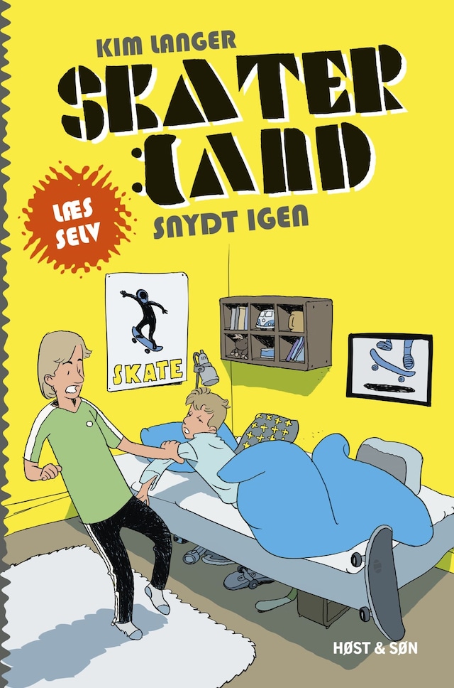 Couverture de livre pour Skaterland - Snydt igen