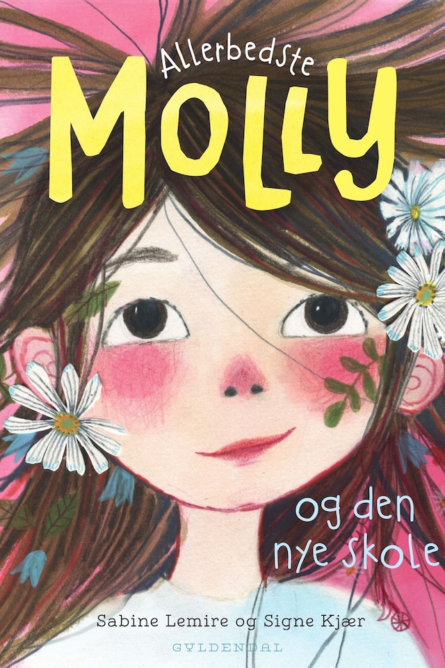 Book cover for Allerbedste Molly 1 - Allerbedste Molly og den nye skole