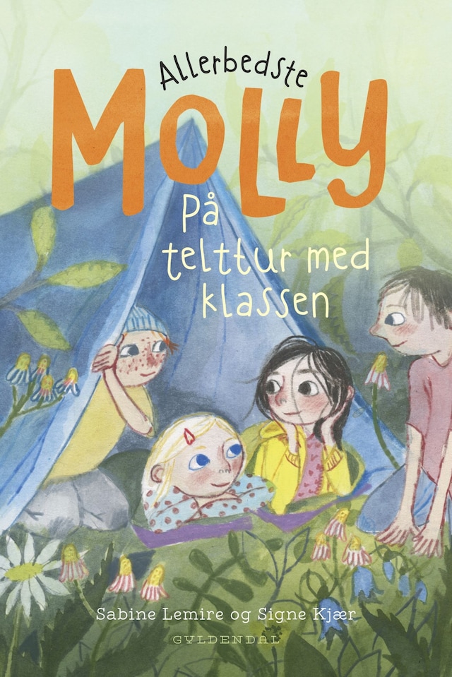 Boekomslag van Allerbedste Molly 3 - På telttur med klassen