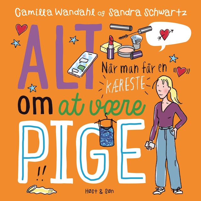Buchcover für Alt om at være pige 4 - Når man får en kæreste