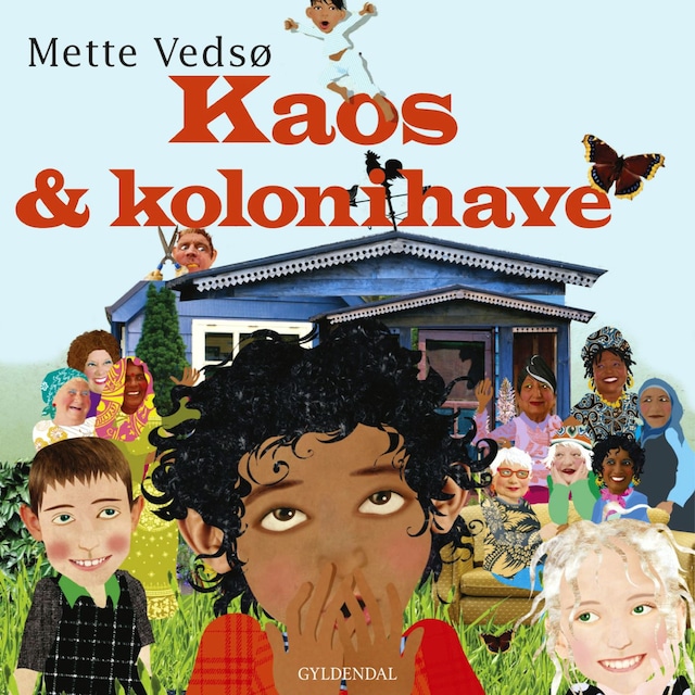 Copertina del libro per Kaos og kolonihave