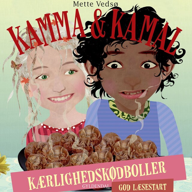 Buchcover für Kamma & Kamal. Kærlighedskødboller