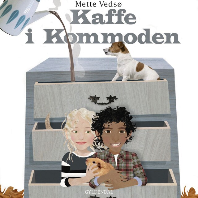 Book cover for Kamma & Kamal. Kaffe i kommoden