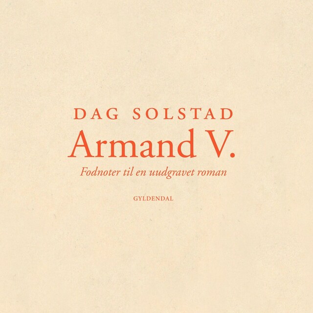 Book cover for Armand V.