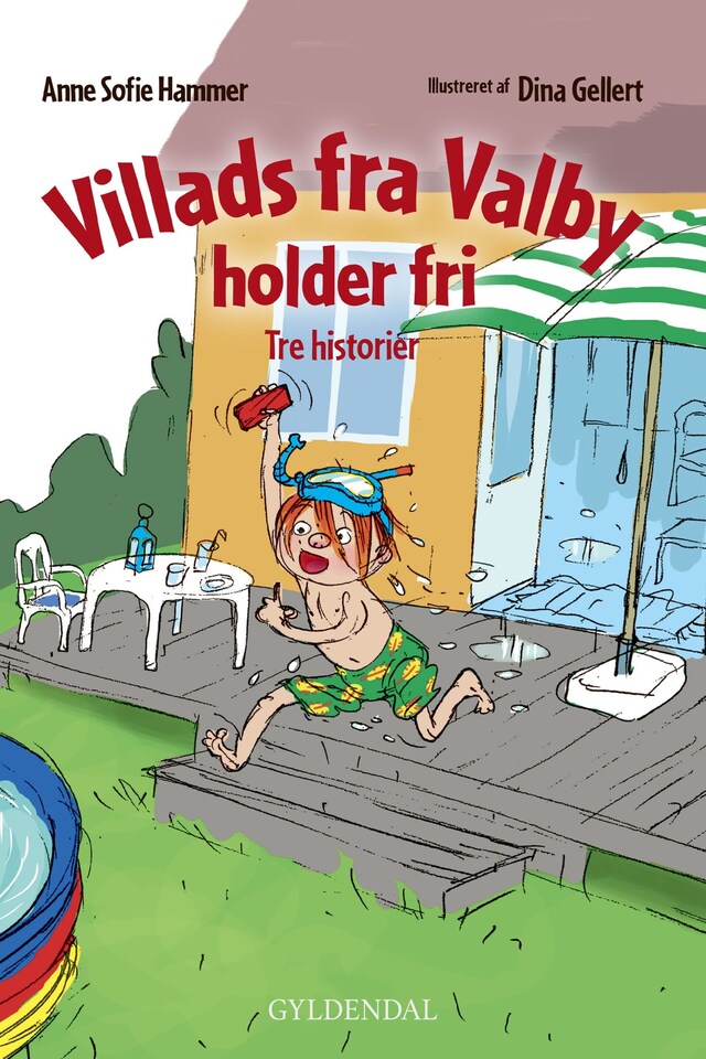 Kirjankansi teokselle Villads fra Valby holder fri